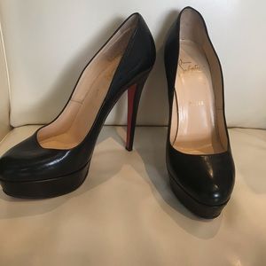 Christian Loubouton black heels